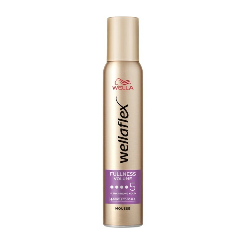 Wellaflex 200ml Tužidlo pěnové Fullnes For Fine Hair 5 (6/bal)