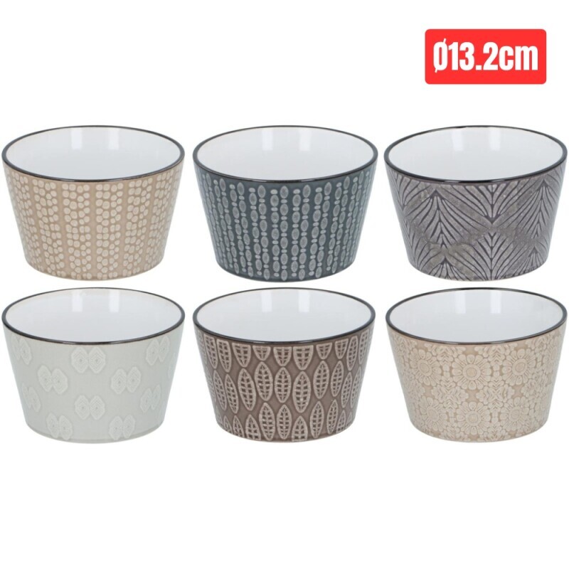 Miska 520ml 6ass (6/krt)