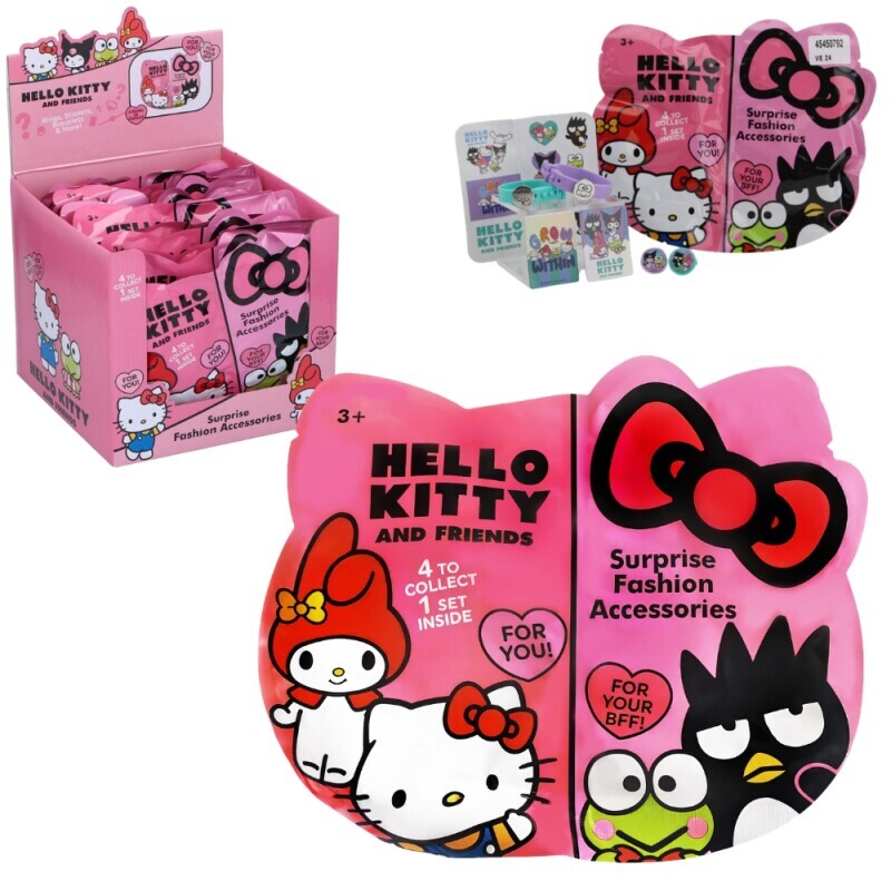 Módní doplňky Hello Kitty Suprise (24/krt)