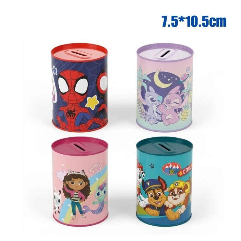 Pokladnička 7.5*10.5cm 4ass Disney (12/krt)