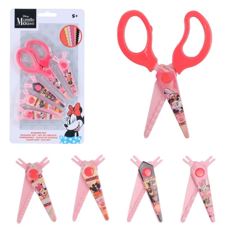 Nůžky dětské 13.5cm 5ks Minnie Mouse (12/krt)