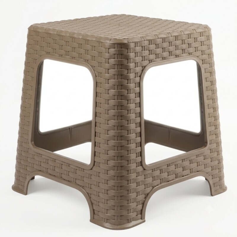 P.Forte Stolička plast Rattan Taupe