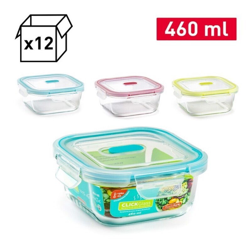 P.Forte Dóza Sklo+ventil 520ml Click(12/bal)