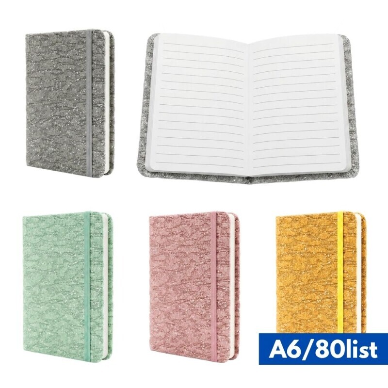 Poznámkový blok A6/80list (168/krt)