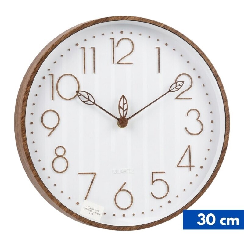 Hodiny nástěnné 30cm (30/krt)