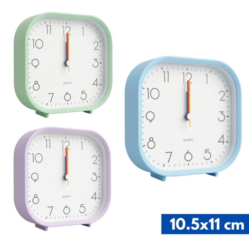 Budík 10.5*11cm (160/krt)