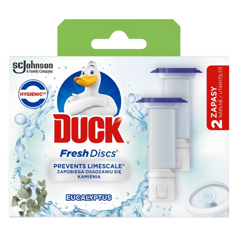 Duck 36ml Fresh Discs CZ DUO Active Eucalyptus (5/krt)