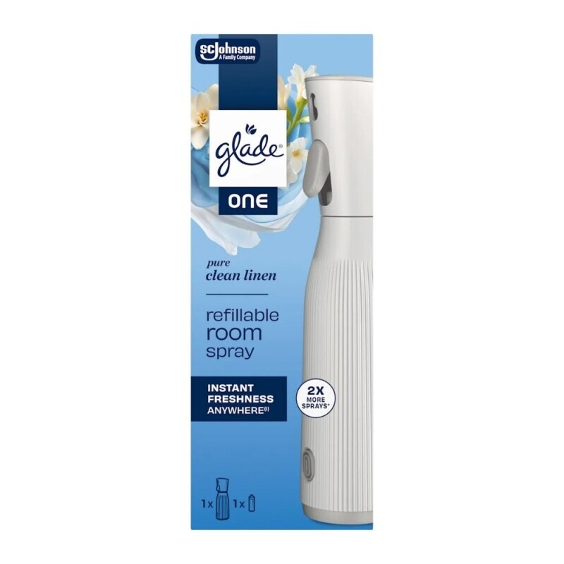 Glade ONE 10ml komplet Pure Clean Linen (4/krt)