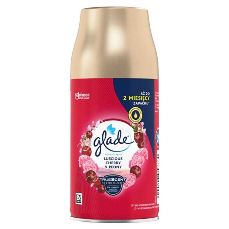 Glade by Brise 269ml Automatic Spray náplň CZ Luscious Cherry&Peony (6/krt)