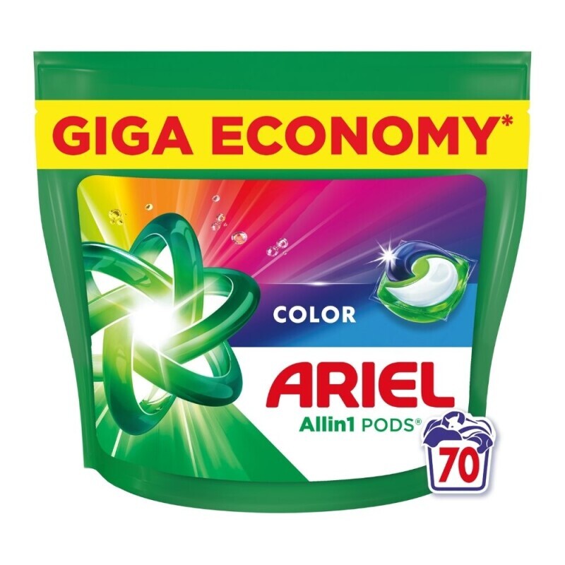 Ariel Gelové kapsle 70ks Color (2/krt)
