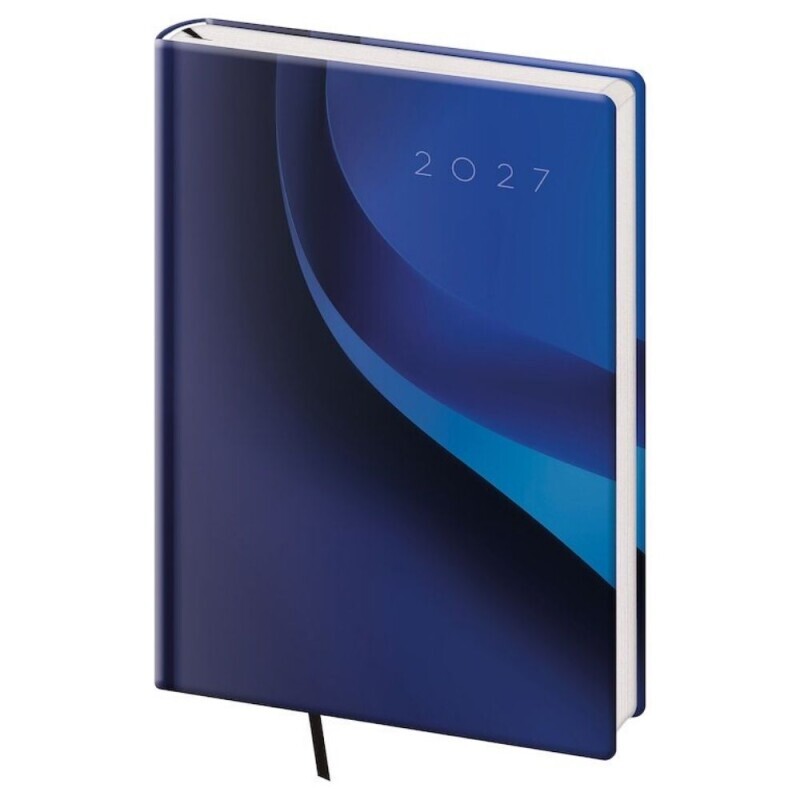 Helma Kalendář Diář denní A5 Vario - 2 BLUE WAVE