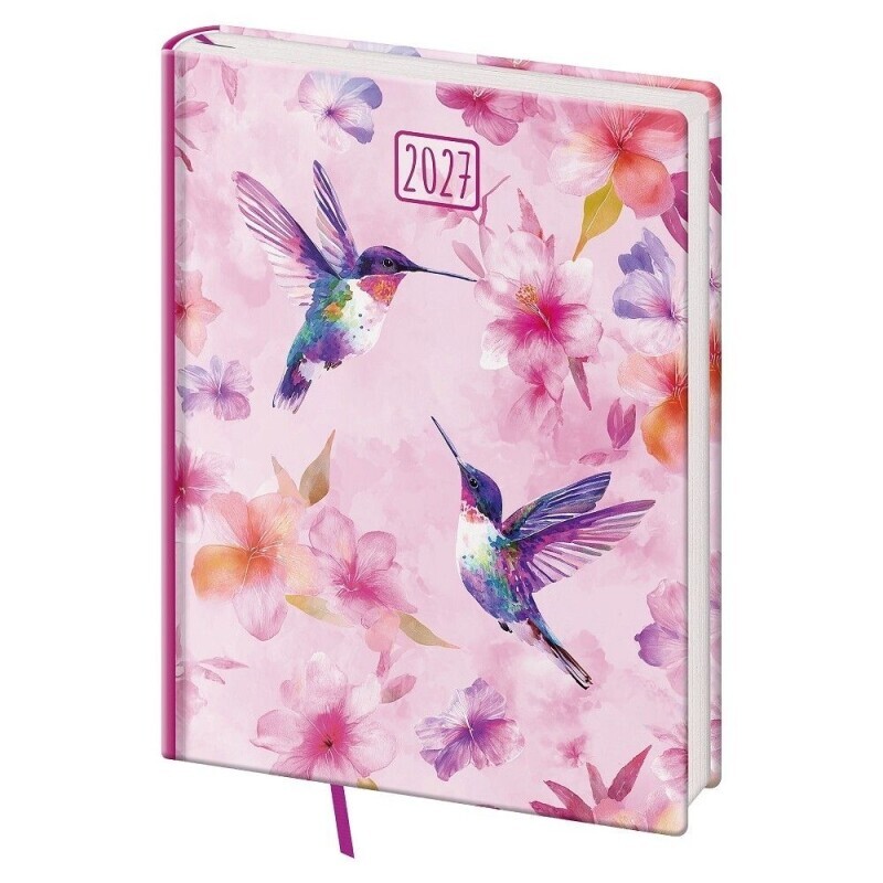 Helma Kalendář Diář denní B6 Vario Lyra - Colibri
