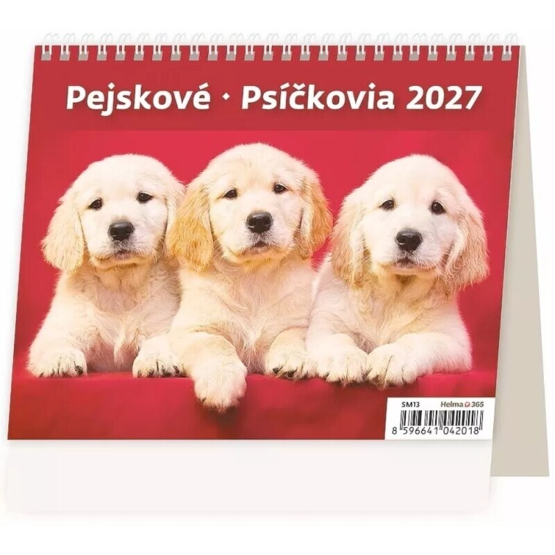 Helma Kalendář MiniMax Pejskové/Psíčkovia