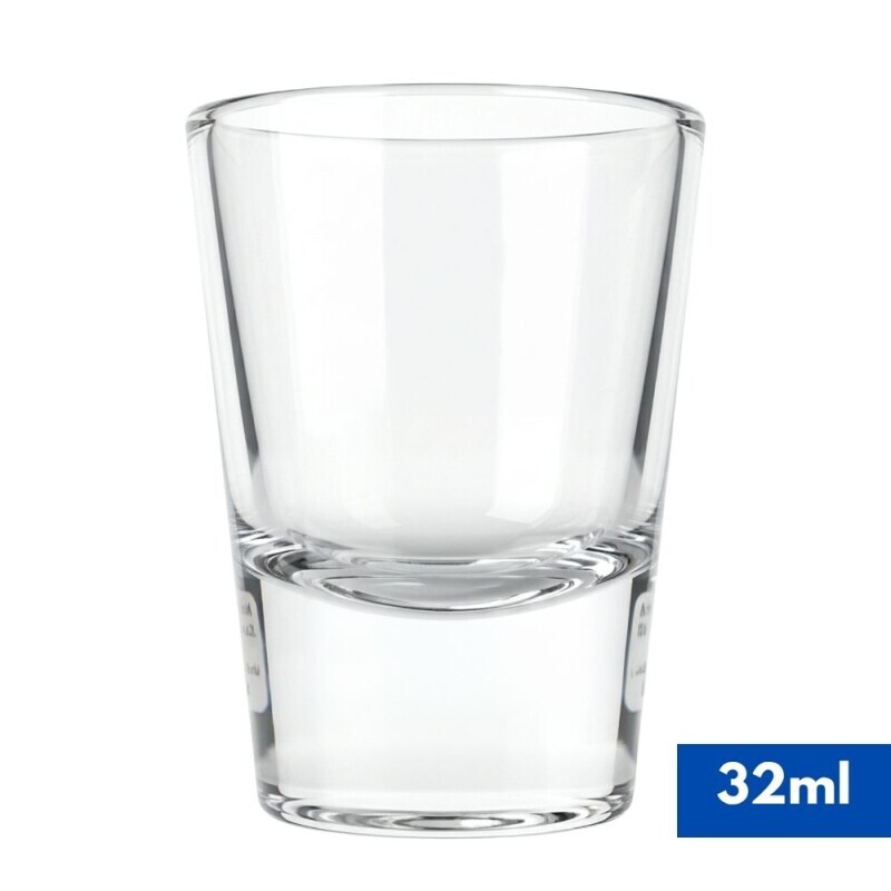 Sklenice na panáky 32ml (6/bal 144/krt)