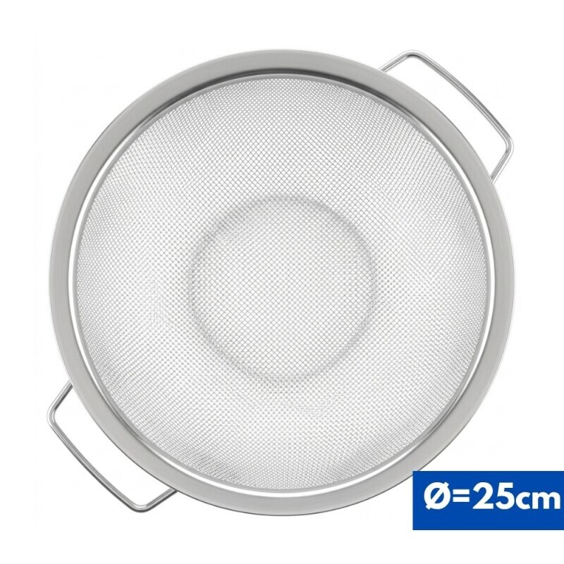 Cedník nerez 201 – 25cm (100/krt)
