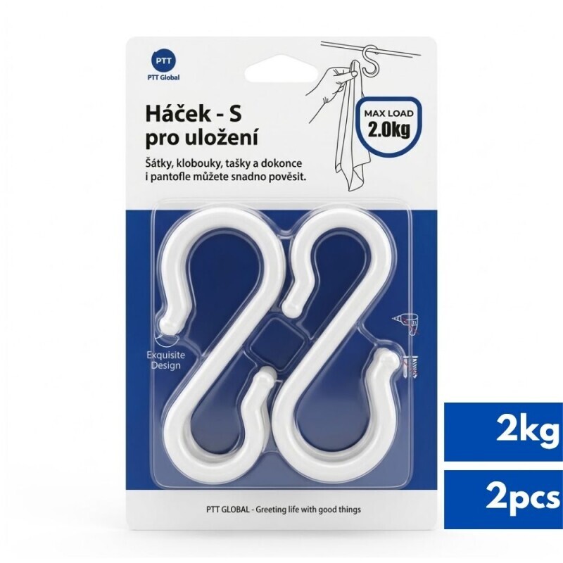 Háček S 6ks (12/bal 144/krt)
