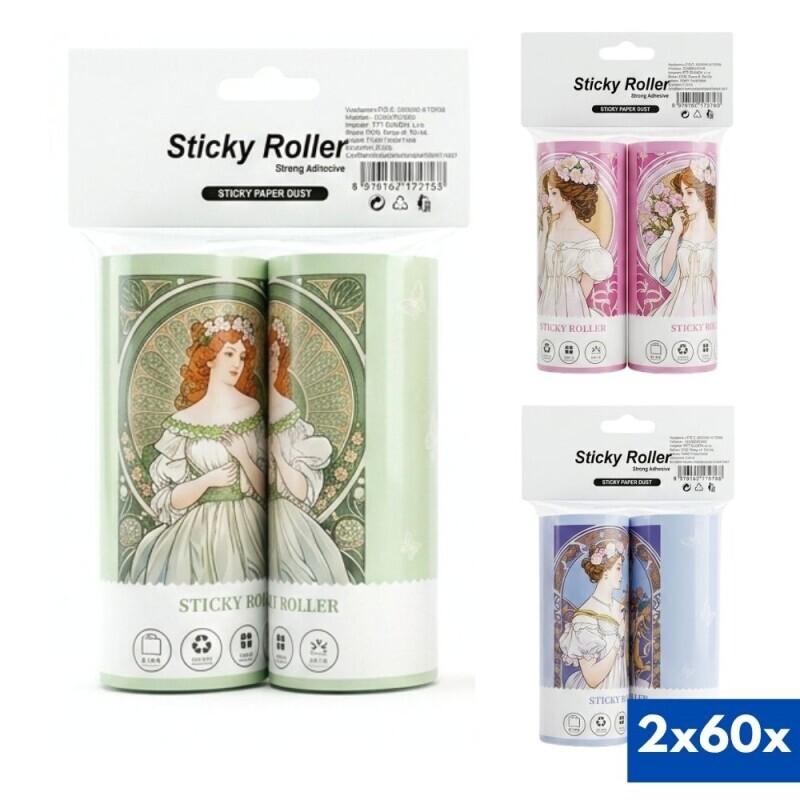 Váleček na textil náhradní 2*60list (12/bal 192/krt)