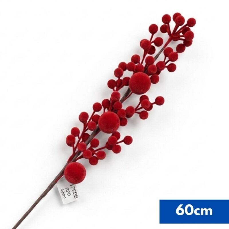 Vánoční větvička 60cm (80/krt 240/krt)