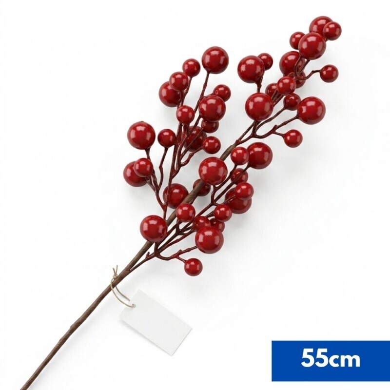 Vánoční větvička 55cm (60/krt 360/krt)