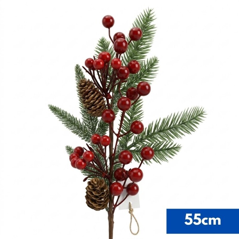 Vánoční větvička 49cm (60/krt 360/krt) 