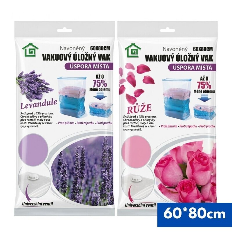 Vakuový pytel s vůní 60*80cm  (12/bal 144/krt)