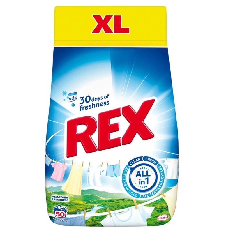 Rex 2.475l/50WL prací gel  Amazonia Freshness (4/krt)