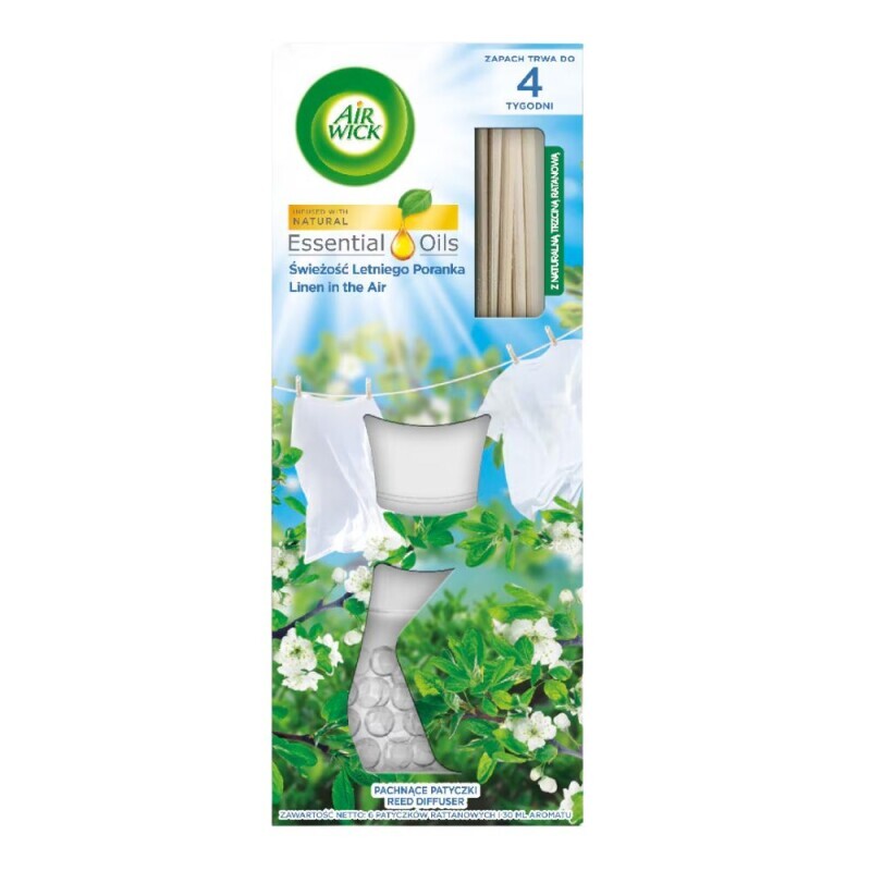 Airwick tyčinky 30ml Prádlo ve vánku (5/krt)