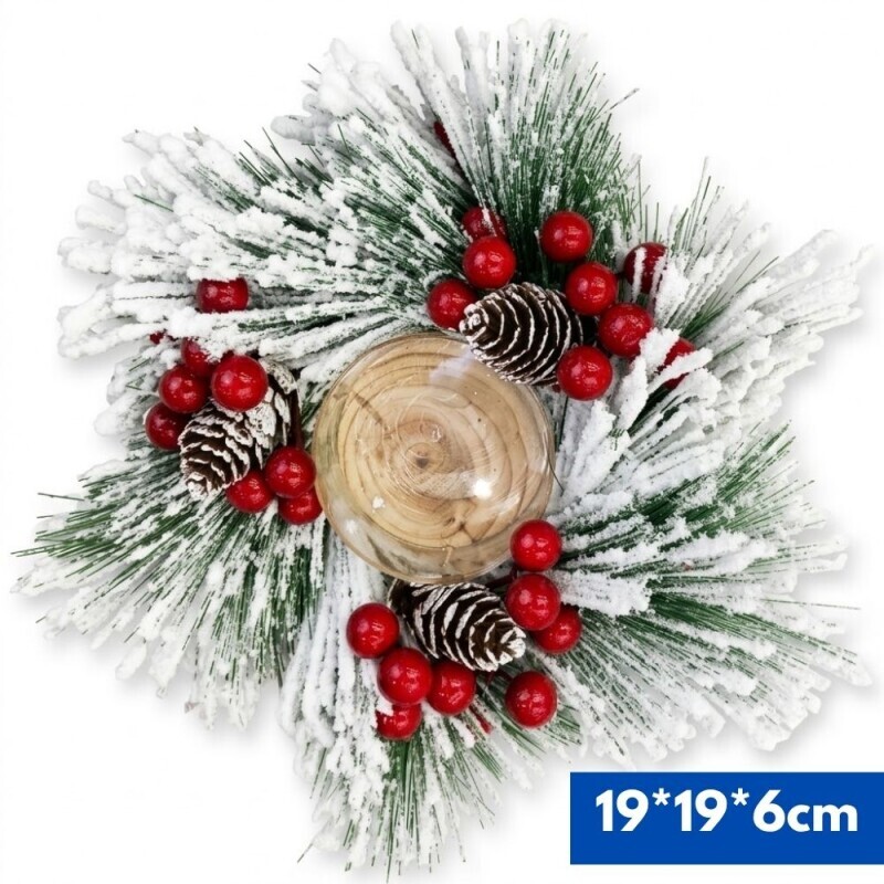 Vánoční dekorace 18cm (240/krt)