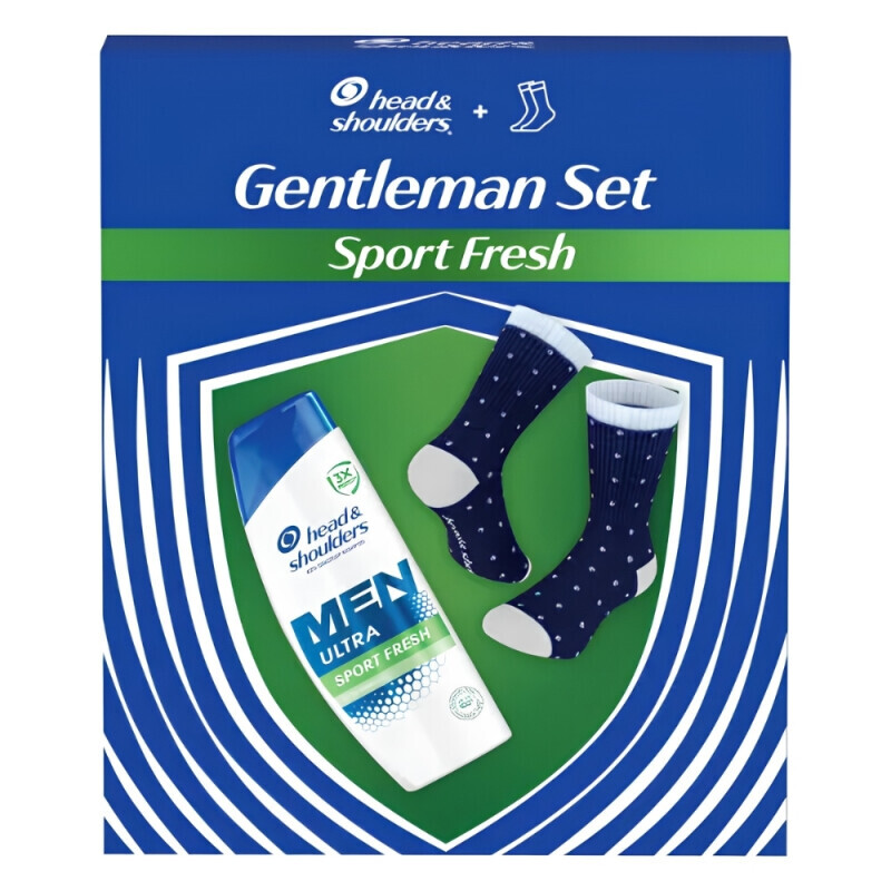 Head&Shoulders Dár.sada Šampon Ultra Sport + Ponožky (6/krt)