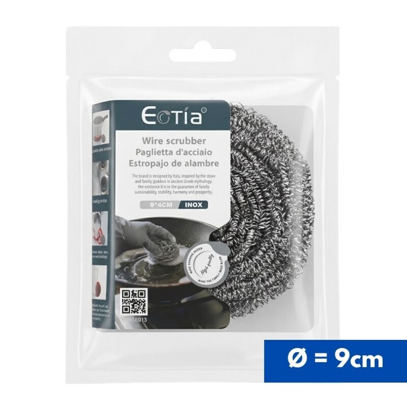 Drátěnka nerez 9*4cm/40g (12/bal 144/krt)