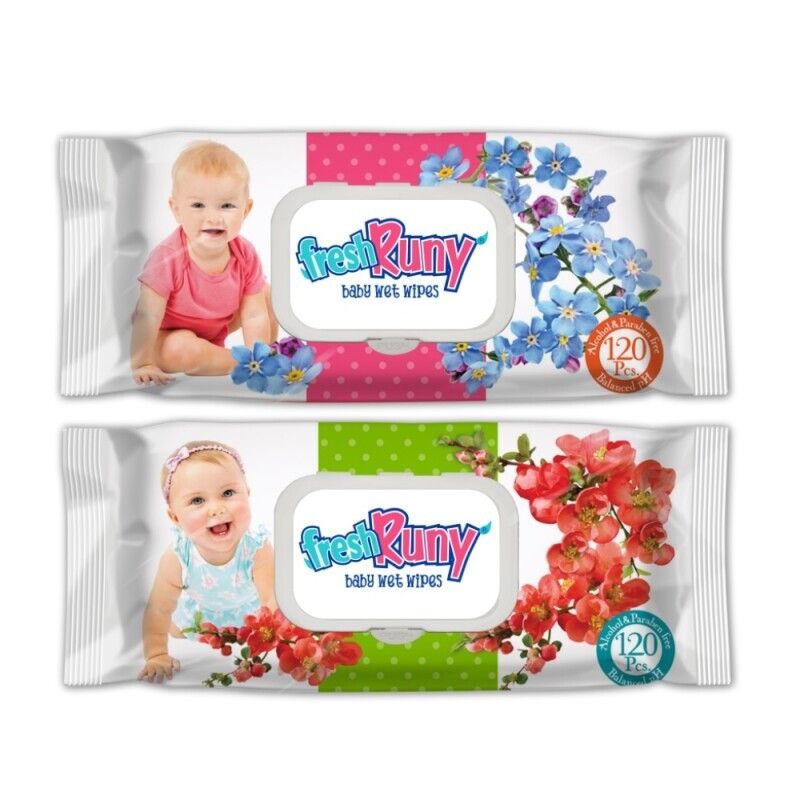 FreshRuny Vlh.ubrousky 120ks Baby (24/krt)