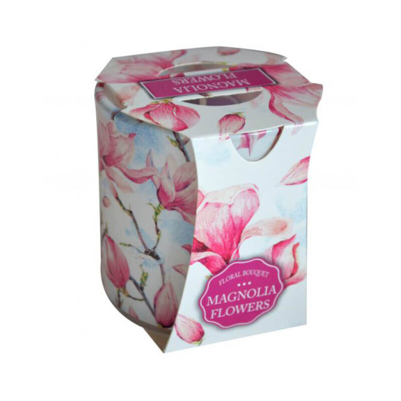 Admit Svíčka ve skle 90g Magnolia (6/krt)