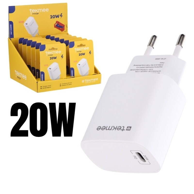 Tekmee Nabiječka 20W Type C (12/krt)