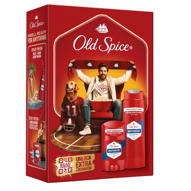 Old Spice Dár.sada M 250ml SG + 50ml Stick Sportfan (6/krt)