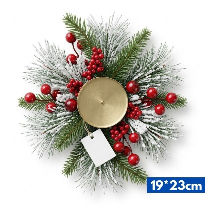 Vánoční dekorace 19*23cm (120/krt)