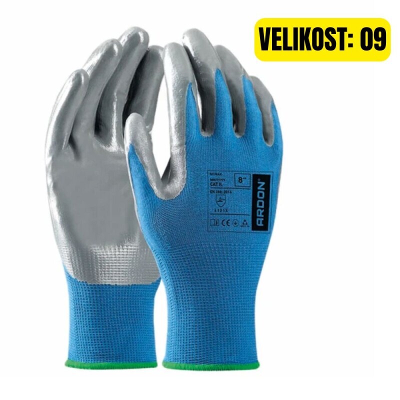 Ardon Máčené Rukavice Nitrax 09/L (12/krt)