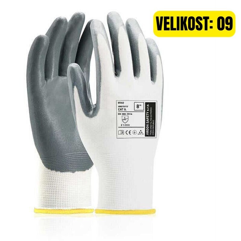 Ardon Máčené Rukavice Blade 2.0 09/L - Modrá (12/krt)