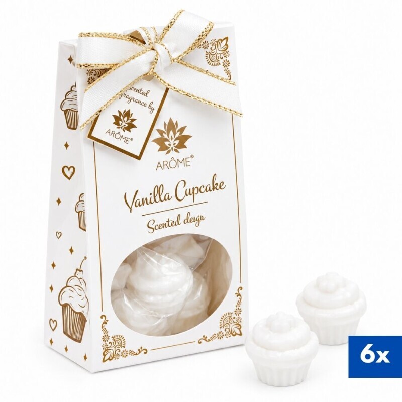Arome Jíly vonné 6ks Vanilla Cupcake (12/bal 48/krt)