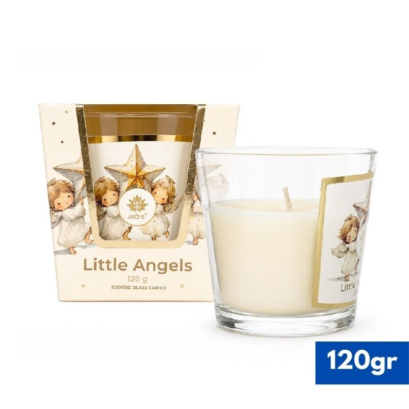 Arome Svíčka ve skle 120g Sugar Cookies (12/bal 48/krt)