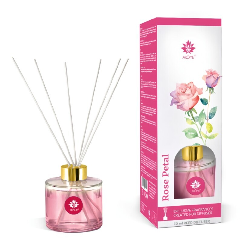 Arome 50ml Vonné tyčinky Rose Petal (48/krt)