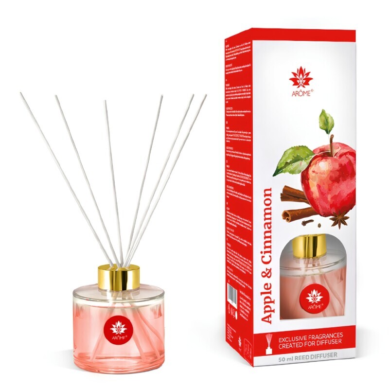 Arome 50ml Vonné tyčinky Apple&Cinamon (48/krt)