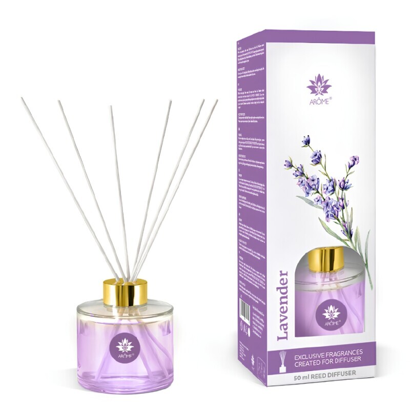 Arome 50ml Vonné tyčinky Lavender (48/krt)