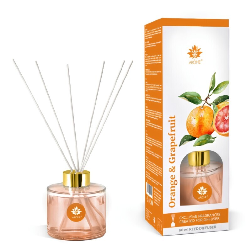 Arome 50ml Vonné tyčinky Orange&Grapefruit (48/krt)