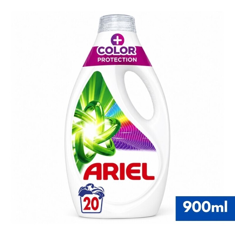 Ariel 900ml/ Prací gel Color+ 20PD (4/krt)