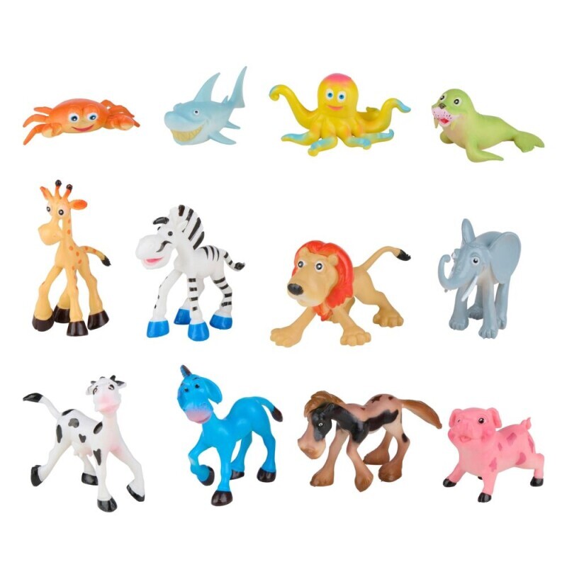 EDDY TOYS Zvířatka 4ass(24/krt)