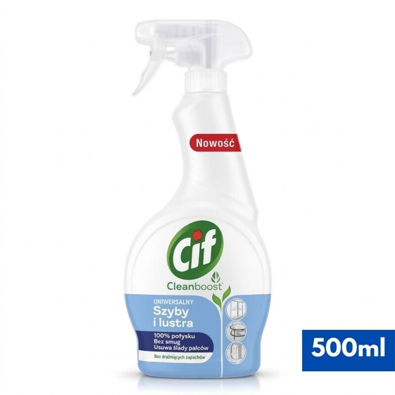 Cif 500ml Sprej na čištění skla Cleanboost N (12/krt)