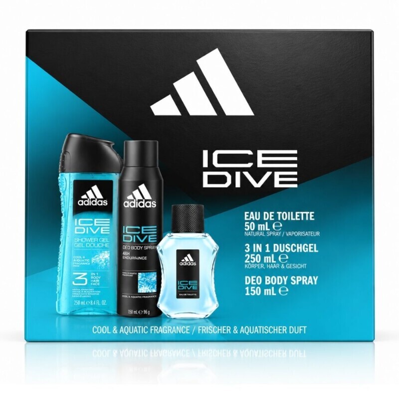 Adidas Dár.sada M 250ml SG+50ml EDT+150ml DEO Ice Dive N (6/krt)