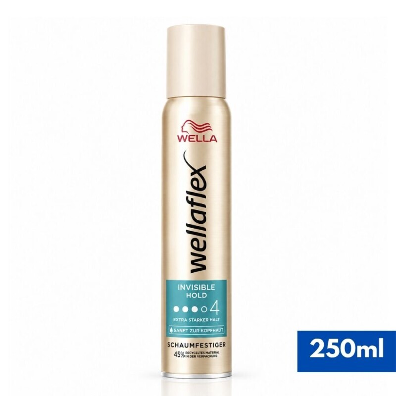 Wellaflex 250ml Lak na vlasy N Invisible Hold Extra 4(6/krt)