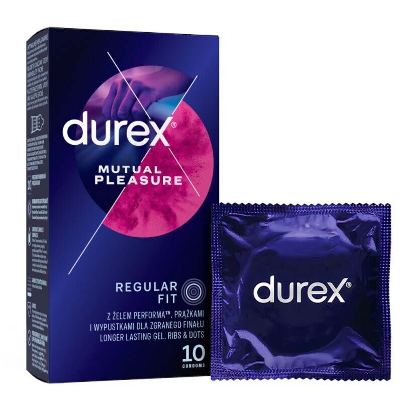 Durex Kondom 10ks Mutual Pleasure (6/bal)