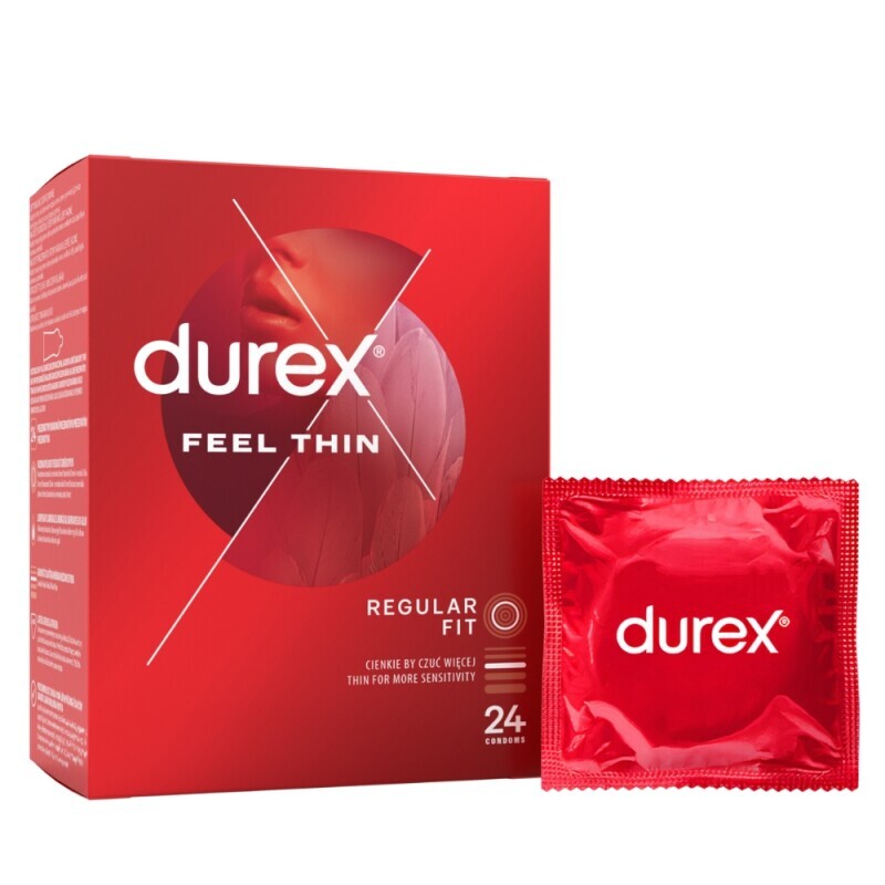 Durex Kondom 24ks Feel Thin (6/bal)